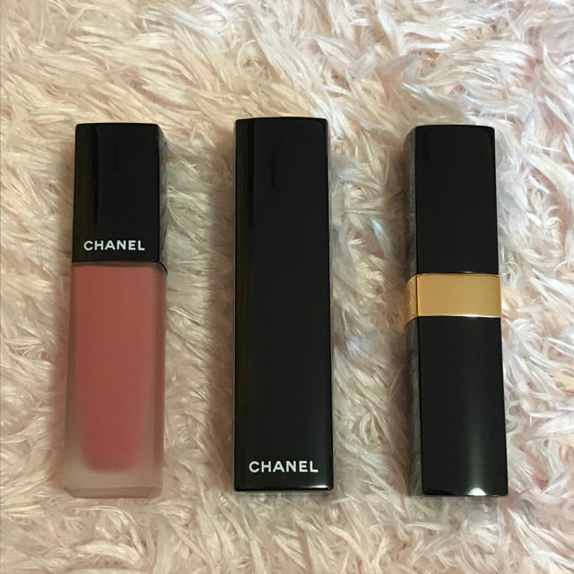 CHANEL(シャネル)のCHANELリップセット ルージュアリュールインク140他 【クボメイク】 コスメ/美容のベースメイク/化粧品(口紅)の商品写真