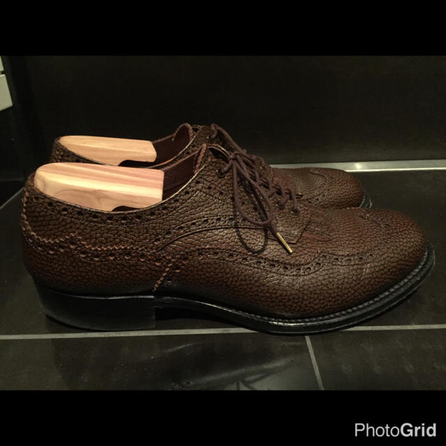 foot the coacher(フットザコーチャー)の美品 foot the coacher ウィングチップ 箱有 tricker's メンズの靴/シューズ(ドレス/ビジネス)の商品写真