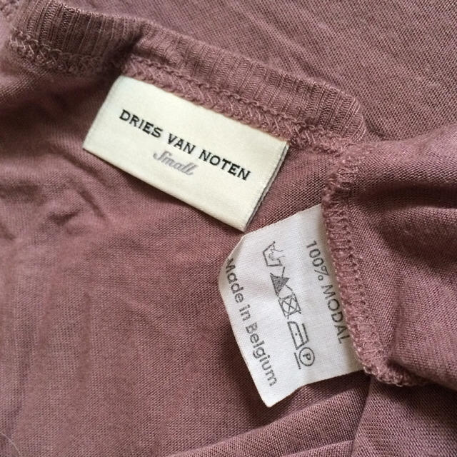 DRIES VAN NOTEN(ドリスヴァンノッテン)のDRIES VAN NOTEN ノースリーブ small レディースのトップス(タンクトップ)の商品写真