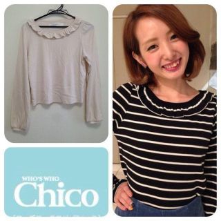 フーズフーチコ(who's who Chico)のChico フリルインナー(Tシャツ(長袖/七分))