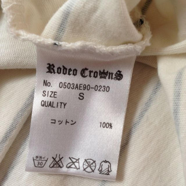 RODEO CROWNS(ロデオクラウンズ)のRCS  ボーダーＴ♡ レディースのトップス(カットソー(長袖/七分))の商品写真