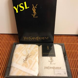 サンローラン(Saint Laurent)の未使用 YSL タオルセット(タオル/バス用品)