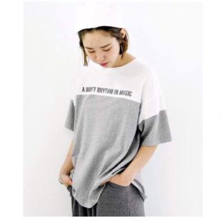 ローリーズファーム(LOWRYS FARM)のLOWRYS FARM UNIカラーブロックT(Tシャツ(半袖/袖なし))