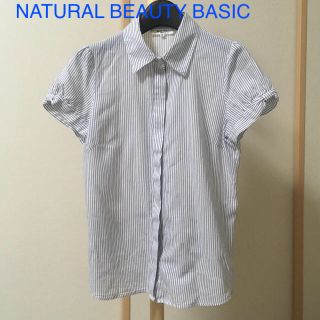 エヌナチュラルビューティーベーシック(N.Natural beauty basic)のNATURAL BEAUTY BASIC  半袖シャツ(シャツ/ブラウス(半袖/袖なし))