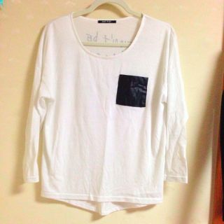 ワンウェイ(one*way)のone＊wayレザーポッケロンT(Tシャツ(長袖/七分))