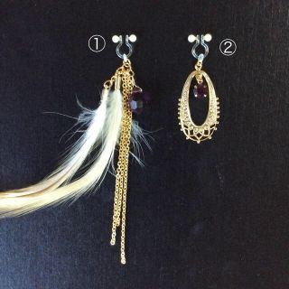 フェリシモ(FELISSIMO)の【アココア様専用ページ♡】フェリシモ イヤリング＆ピアス2点(イヤリング)