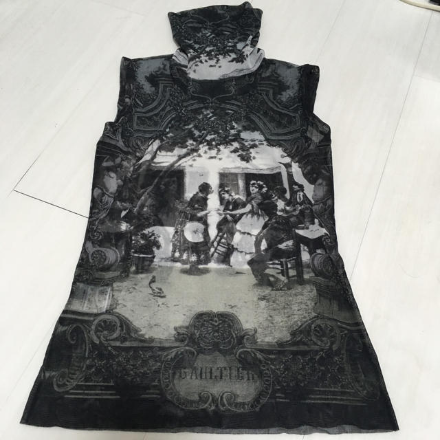 Jean-Paul GAULTIER(ジャンポールゴルチエ)のゴルチエ メッシュトップス レディースのトップス(Tシャツ(半袖/袖なし))の商品写真