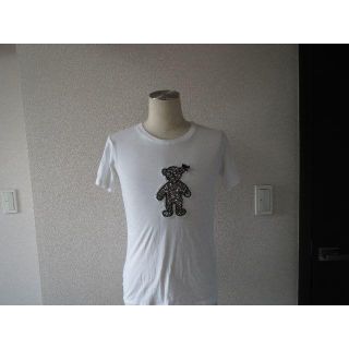 プラダ(PRADA)の●プラダ限定ランウエイキラキラベア熊アップリケビジューTシャツ▽モチーフ●良美(Tシャツ(半袖/袖なし))