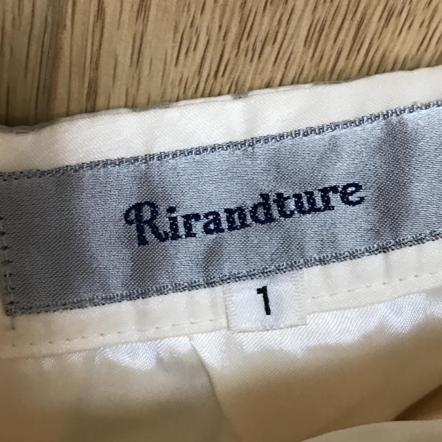 Rirandture(リランドチュール)の日本製 Rirandture オーガンジースカート 美品 透け シースルー レディースのスカート(ミニスカート)の商品写真