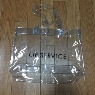 リップサービス(LIP SERVICE)のリップサービス ビニールバッグ(トートバッグ)