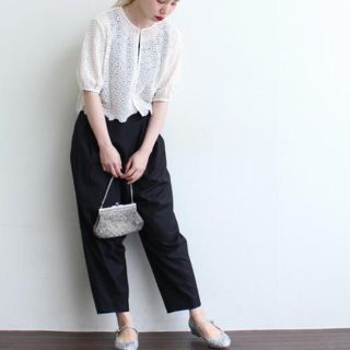 ドットアンドストライプスチャイルドウーマン(Dot&Stripes CHILDWOMAN)のDot＆Stripes CHILD WOMAN  ケミカルレース 羽織ブラウス(シャツ/ブラウス(半袖/袖なし))