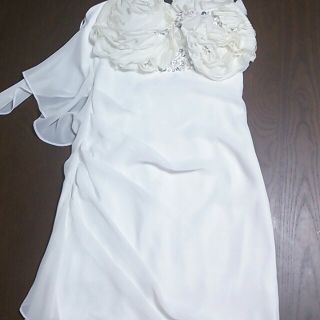 ホワイト ミニドレス(その他ドレス)