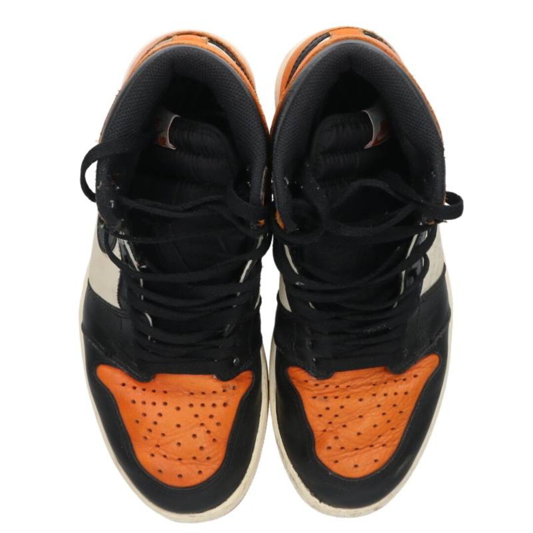 ナイキ  AIR JORDAN 1 RETRO HIGH OG SHATTERED BACKBOARD 555088-005 エアジョーダン1レトロシャッタードバックボードスニーカー メンズ 26.5cm