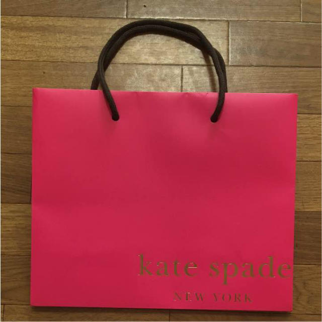 kate spade new york(ケイトスペードニューヨーク)のkate spade ショッパー&ボックス 2個セット レディースのバッグ(ショップ袋)の商品写真