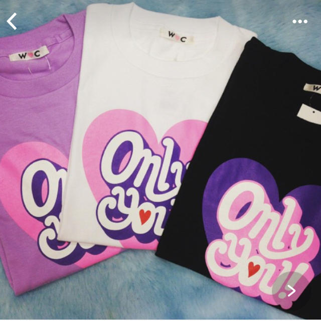 wc(ダブルシー)のwc Ｔシャツ ♥︎ レディースのトップス(Tシャツ(半袖/袖なし))の商品写真