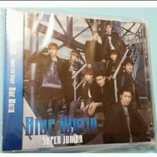 スーパージュニア(SUPER JUNIOR)のELF盤 CD☆Blue World SUPER JUNIOR(アイドルグッズ)