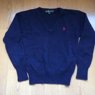 ラルフローレン(Ralph Lauren)のキッズVネックセーター(ニット)