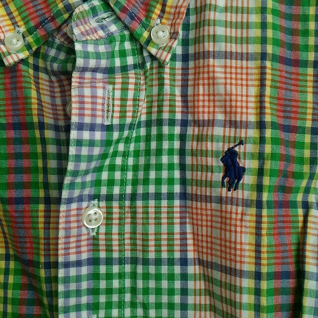 Ralph Lauren(ラルフローレン)のラルフ★シャツロンパース キッズ/ベビー/マタニティのベビー服(~85cm)(ロンパース)の商品写真