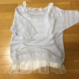 アプワイザーリッシェ(Apuweiser-riche)のA♡様専用♡アプワイザーリッシェ♡キャミソール付きサマーニット(ニット/セーター)