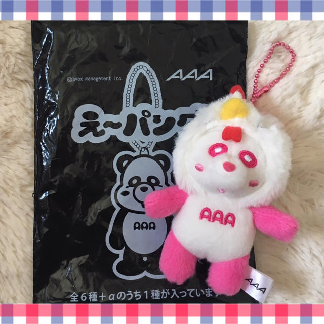 AAA(トリプルエー)のAAA グッズ え～パンダ ピンク♡ エンタメ/ホビーのタレントグッズ(アイドルグッズ)の商品写真