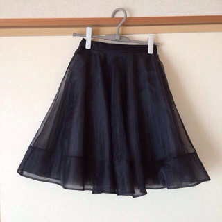 スナイデル(SNIDEL)のsnidel♡オーガンジースカート(ひざ丈スカート)