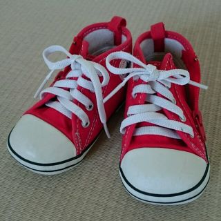 コンバース(CONVERSE)のCONVERSE  13cm  レッド(スニーカー)