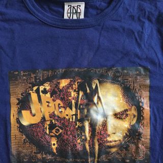 ジャンポールゴルチエ(Jean-Paul GAULTIER)のジャンポールゴルチェ ゴルチェジーンズ ネイビー Tシャツ(Tシャツ(半袖/袖なし))