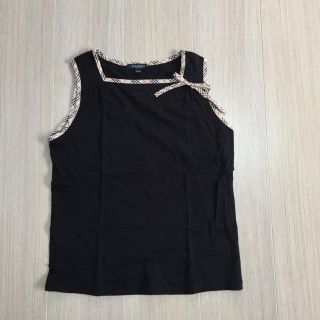 バーバリー(BURBERRY)のchi-yonyon様専用 バーバリー カットソー 黒 160(Tシャツ/カットソー)