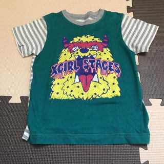 エックスガールステージス(X-girl Stages)のエックスガールステージ 半袖 120(Tシャツ/カットソー)