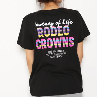 ロデオクラウンズ(RODEO CROWNS)のロデオ☆フラッグ Tシャツ(Tシャツ(半袖/袖なし))