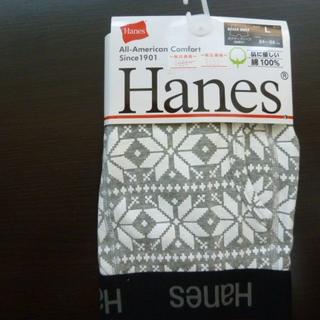 ヘインズ(Hanes)の30)(L 灰柄)Hanes ヘインズ★ボクサーブリーフ 前開き 板ゴム(ボクサーパンツ)