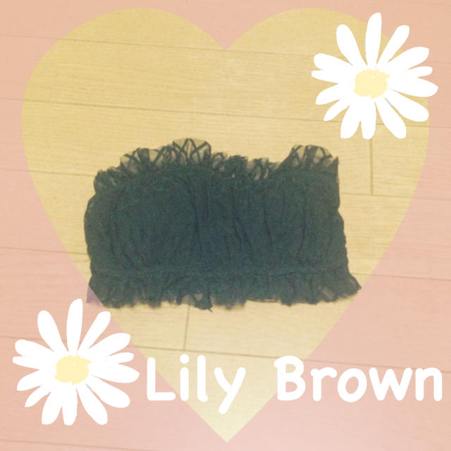 Lily Brown(リリーブラウン)のベアトップ♡ レディースのトップス(ベアトップ/チューブトップ)の商品写真