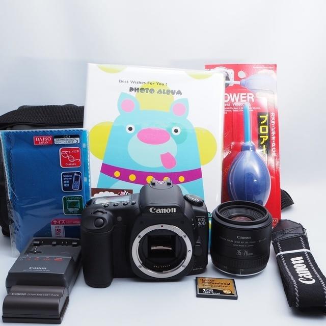 ☆本格入門用一眼☆キャノン EOS 20D レンズセット カメラ ☆本格入門用一眼☆キャノン EOS 20D レンズセット カメラ