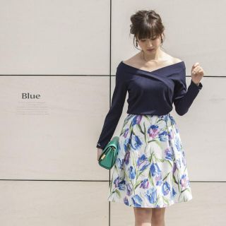 トッコ(tocco)のtocco closet♡フラワースカート(ひざ丈スカート)