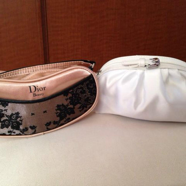 Dior(ディオール)のDIOR♡ポーチ2点セット レディースのファッション小物(ポーチ)の商品写真