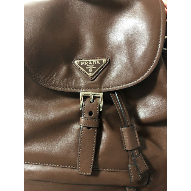 PRADA - 美品 プラダ オールレザー リュックの通販 by Ⓜ︎|プラダ