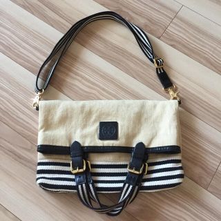 トリーバーチ(Tory Burch)の【早いもの勝ち!!】トリーバーチ 夏用2WAYトートショルダーバック 定価4万弱(トートバッグ)