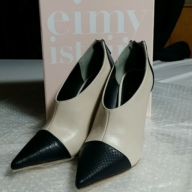 eimy istoire(エイミーイストワール)のeimy istoire
combination booties　ブーティ レディースの靴/シューズ(ハイヒール/パンプス)の商品写真