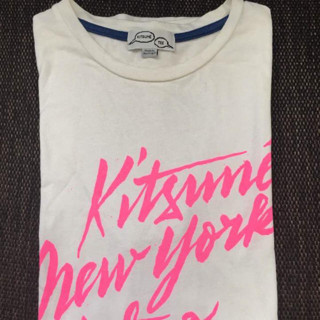 MAISON KITSUNE'(メゾンキツネ)のメゾンキツネ レディースTシャツ xxs レディースのトップス(Tシャツ(半袖/袖なし))の商品写真