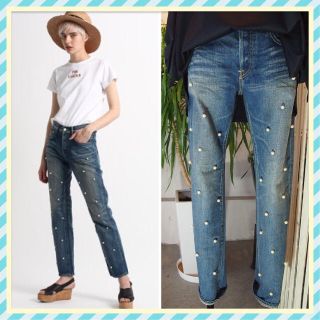 新品タグ付きTu es mon TRESOR♡トレゾアパールデニム♡アパルトモン