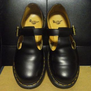 ドクターマーチン(Dr.Martens)のDr.Martens POLLEY UK5 黒 メリージェーン(ローファー/革靴)