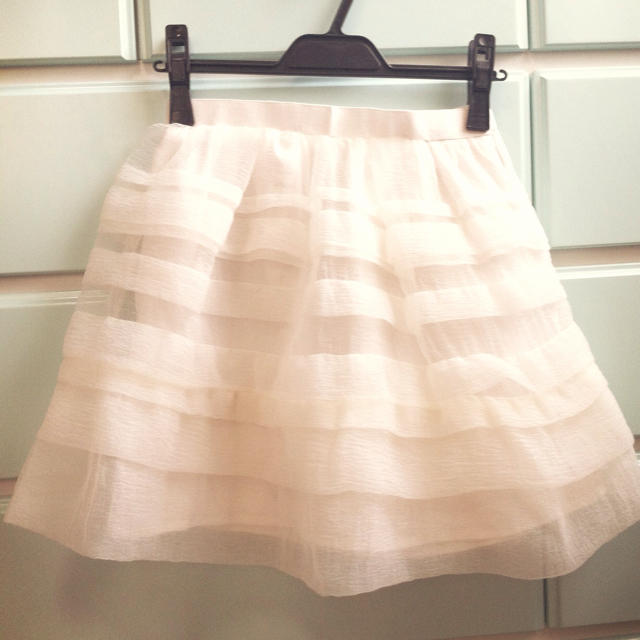 MERCURYDUO(マーキュリーデュオ)のマーキュリー♡オーガンジースカート♡ レディースのスカート(ミニスカート)の商品写真