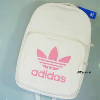 アディダス(adidas)の白/ピンク【新品/即納OK】adidas オリジナルス リュック バックパック(リュック/バックパック)