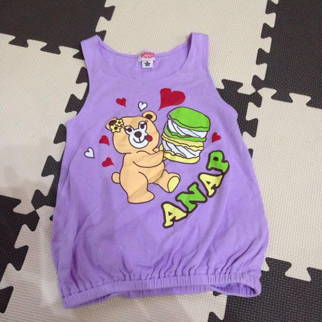 ANAP Kids(アナップキッズ)のアナップキッズ タンクトップ 90 キッズ/ベビー/マタニティのキッズ服女の子用(90cm~)(その他)の商品写真