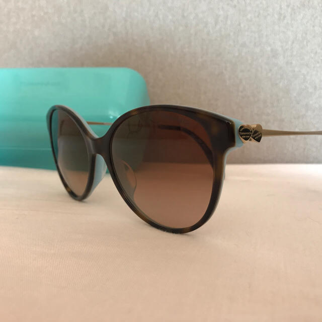 希少✨ティファニーTiffanyハバナ♡べっ甲♡ハートサングラス