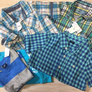 ベビーギャップ(babyGAP)の新品タグ付 babyGAP 男の子 夏物 90 95 シャツ(Tシャツ/カットソー)