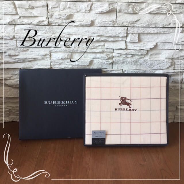 BURBERRY(バーバリー)の新品Burberry♡上質日本製 西川産業 ソフトコットンシーツ インテリア/住まい/日用品の寝具(シーツ/カバー)の商品写真