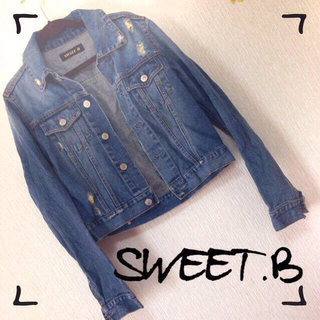 スウィートビー(SWEET.B)のSWEET.Bアウター(Gジャン/デニムジャケット)