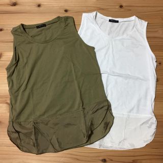 コムサイズム(COMME CA ISM)のトップス L  2枚で1000円(カットソー(半袖/袖なし))