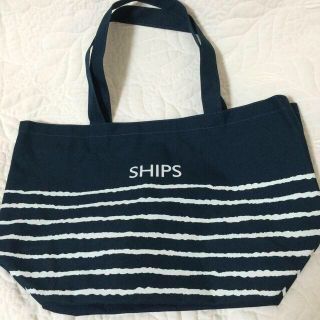 シップス(SHIPS)の送料込♡SHIPSボーダートートバッグ(トートバッグ)